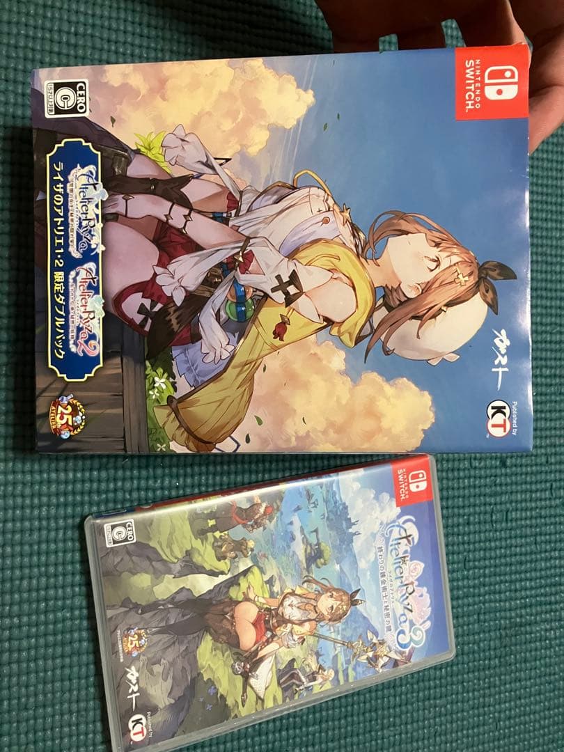 【スイッチ】『ライザのアトリエ』1-2限定Wパック+3単品【交渉歓迎】