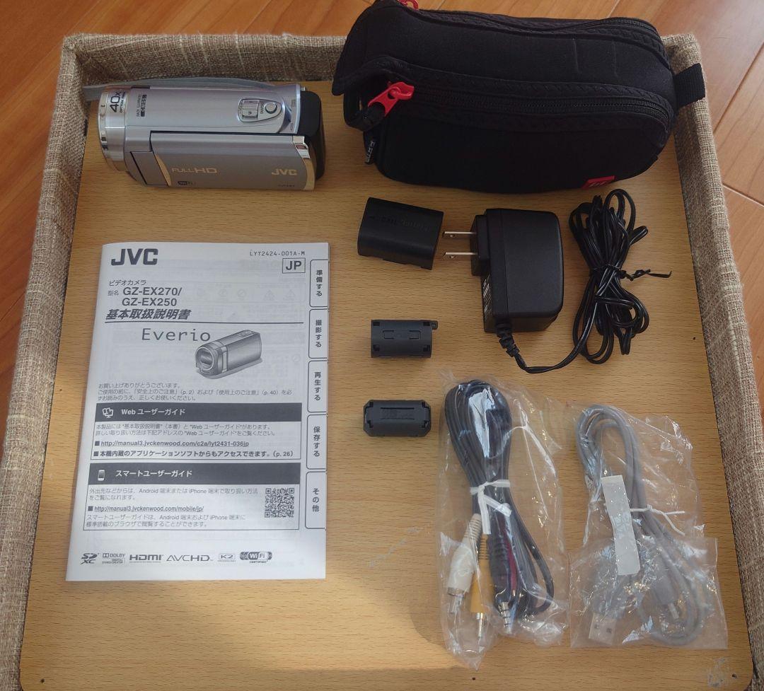 Victor・JVC GZ-EX250 ビデオカメラ　エブリオ