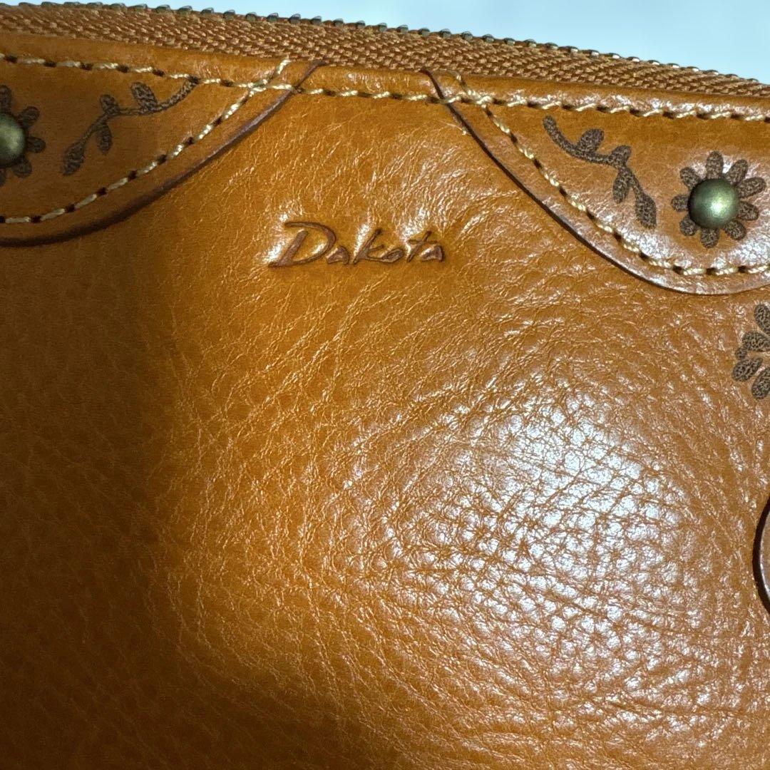 Dakota 二つ折り財布 オレンジ