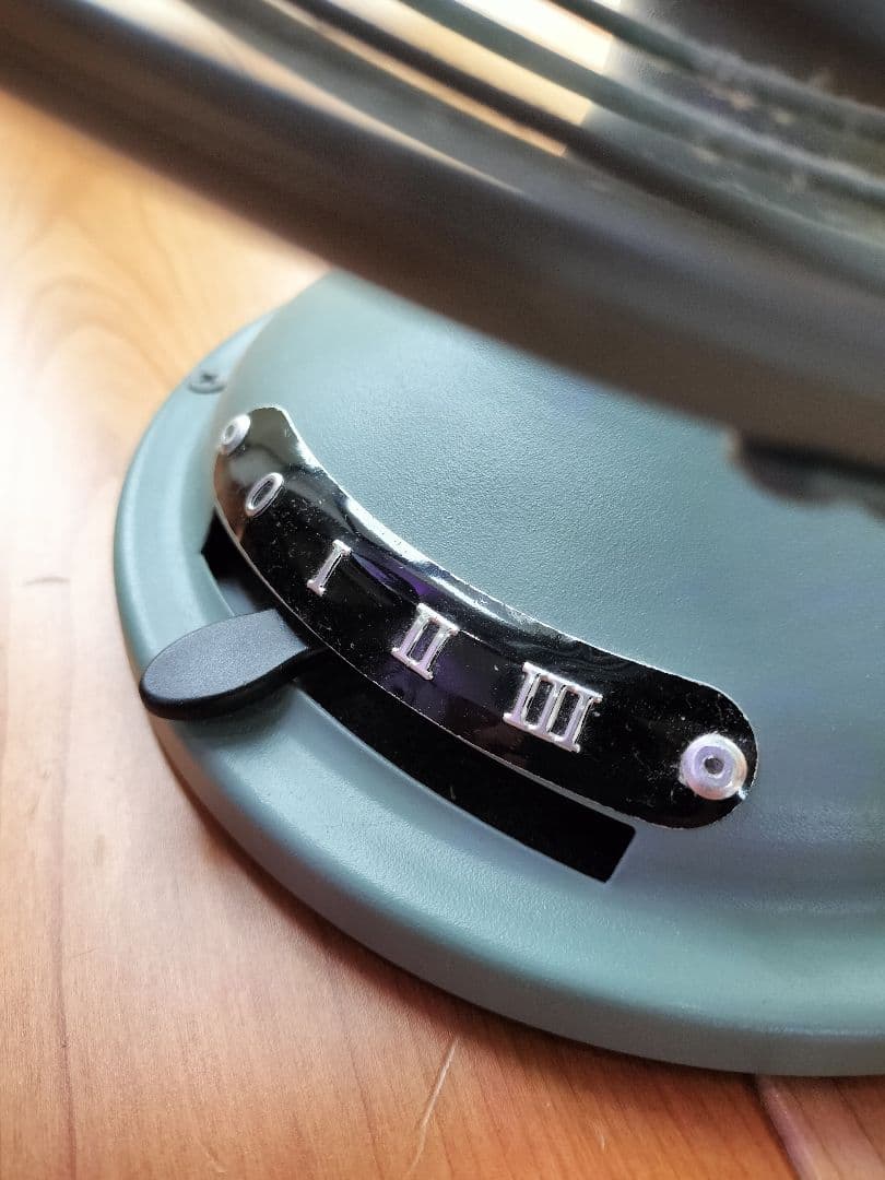 【美品】扇風機　卓上扇風機　レトロテーブルファン　ノスタルジック　昭和レトロ