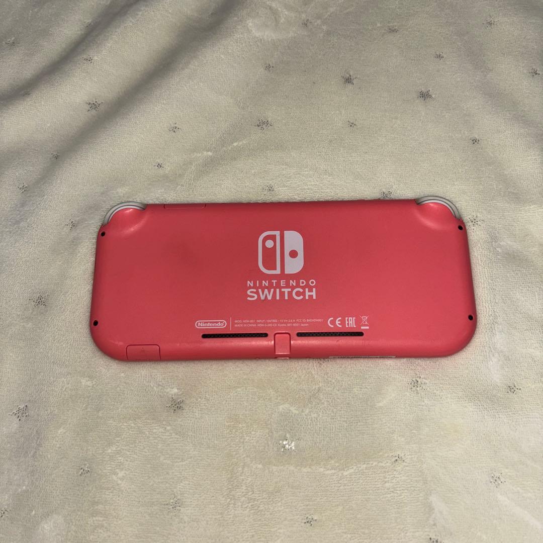 消毒済み☆Nintendo Switch Lite ピンク　本体のみ
