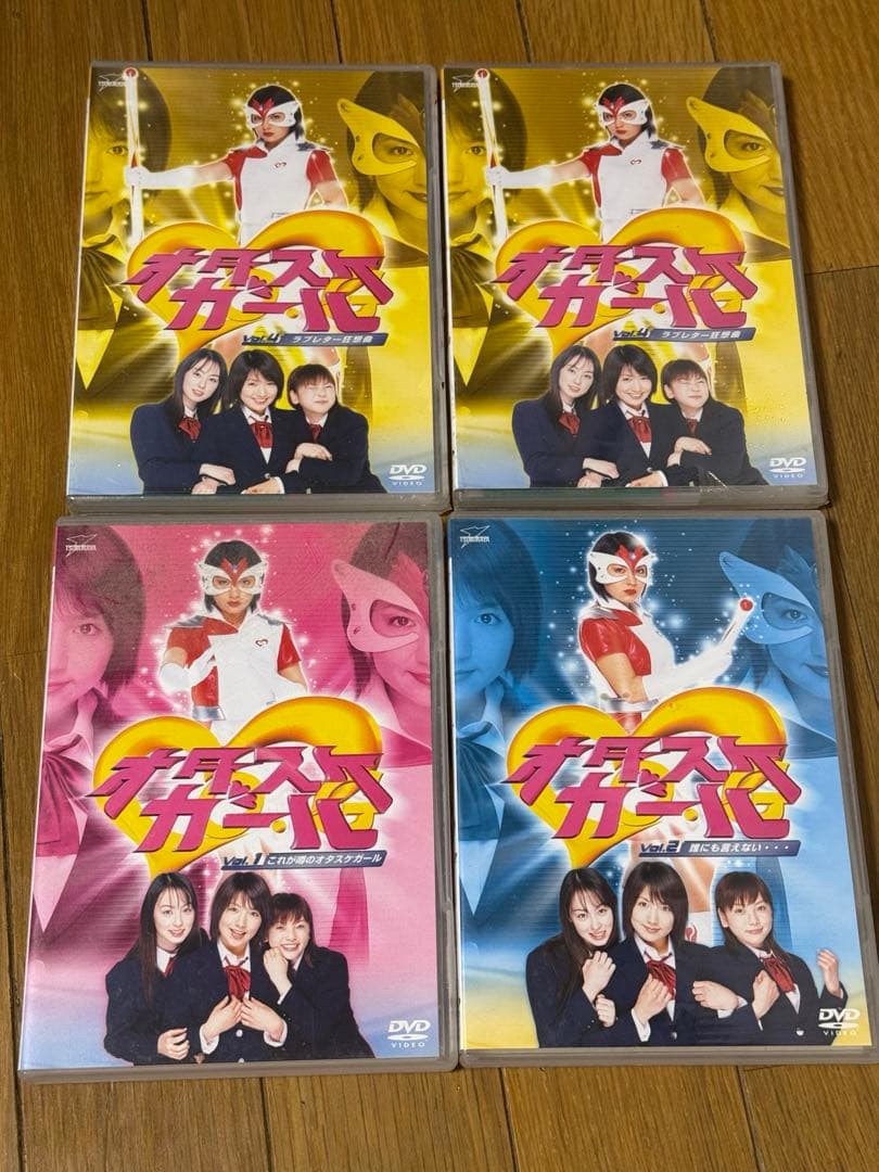 秋山莉奈他ミュージック DVD 4枚セット