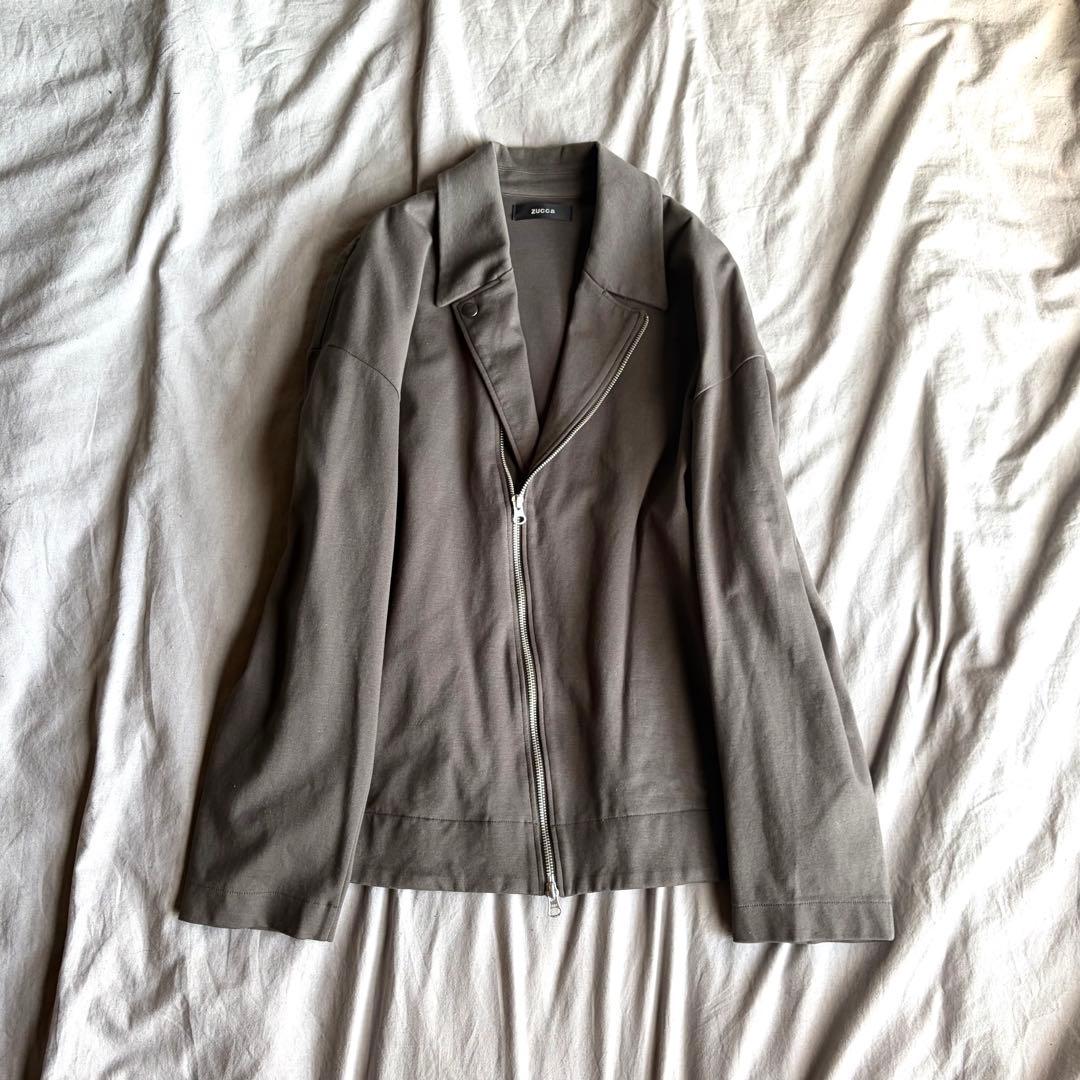 ジャケット・アウター 00s ZUCCA Diagonal Zip-up Jacket SULLEN