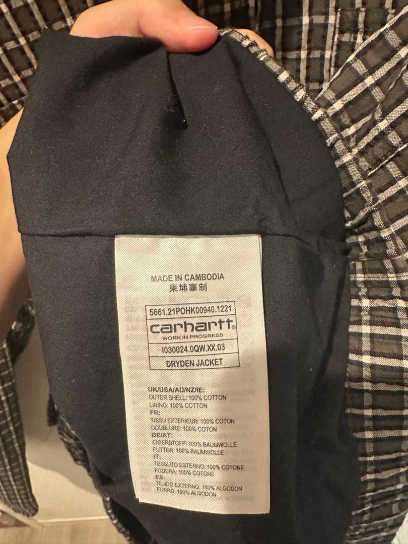CARHARTT WIP DRYDEN JACKET XL ワークジャケット