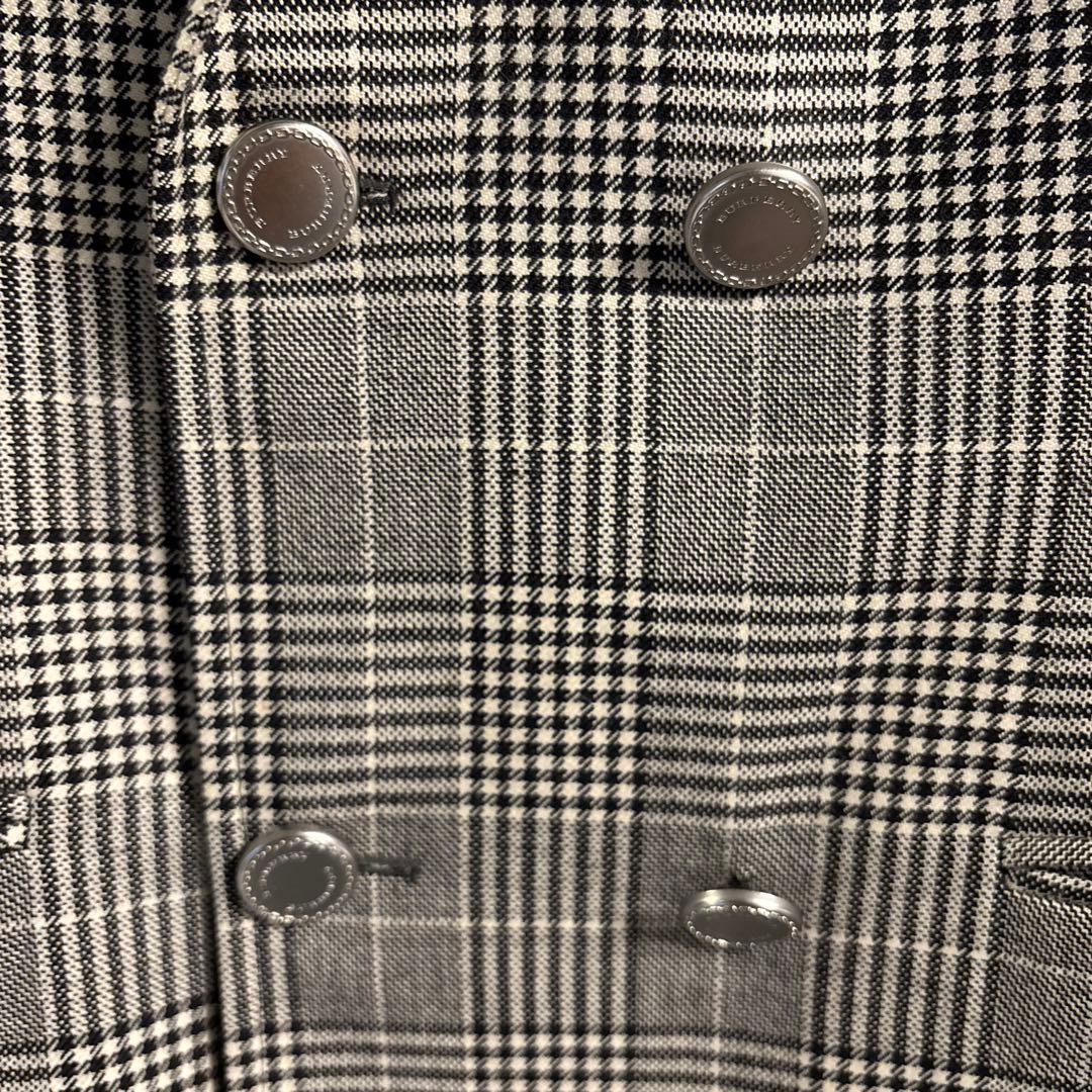 Burberry London グレンチェック柄　ダブルジャケット