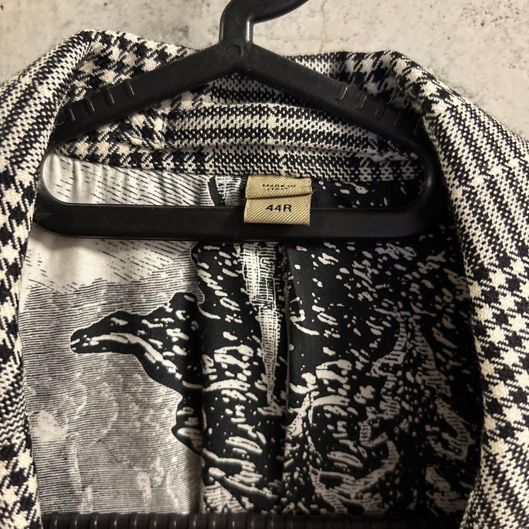 Burberry London グレンチェック柄　ダブルジャケット