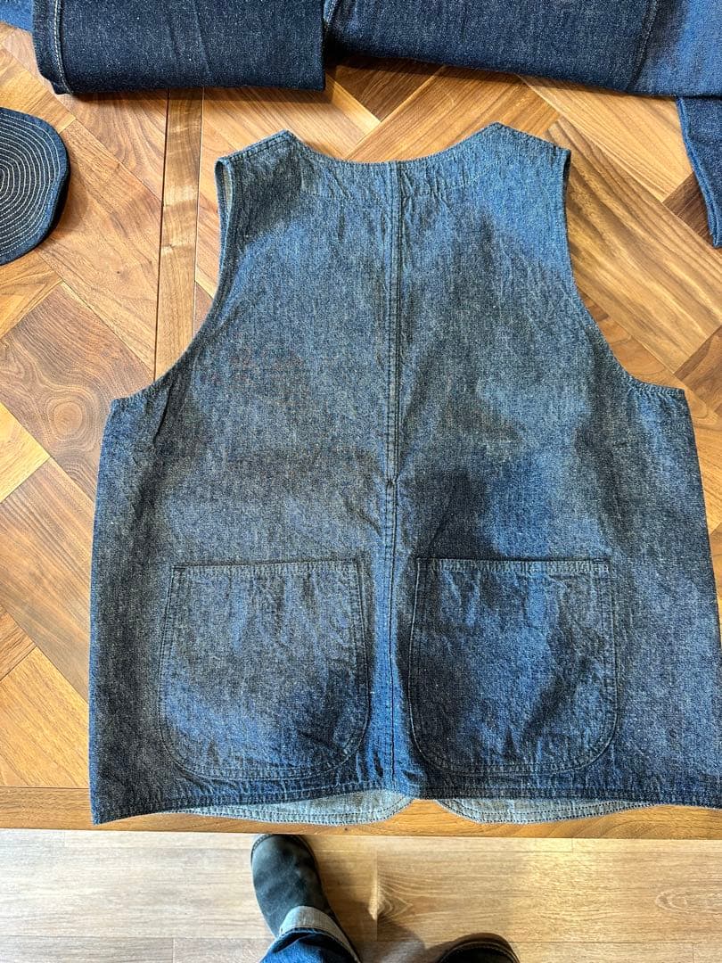 TCB JEANS huntsman vest 36インチ　ベスト　未使用品