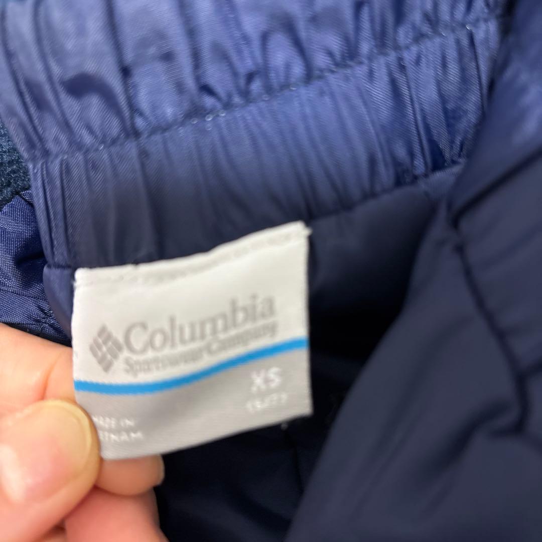 Columbia 子ども用スキーウェア 青/ネイビー　XS