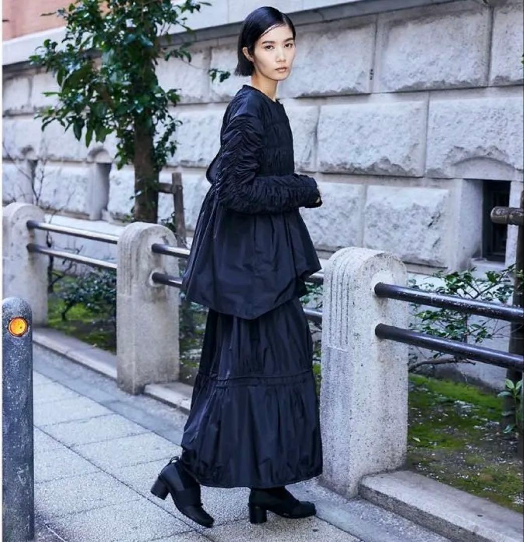 新品未使用【ENFOLD】RANDOM-GATHER SKIRT 38
