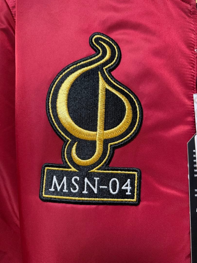 ALPHA INDUSTRIES CHAR AZNABLE MA-1ジャケット