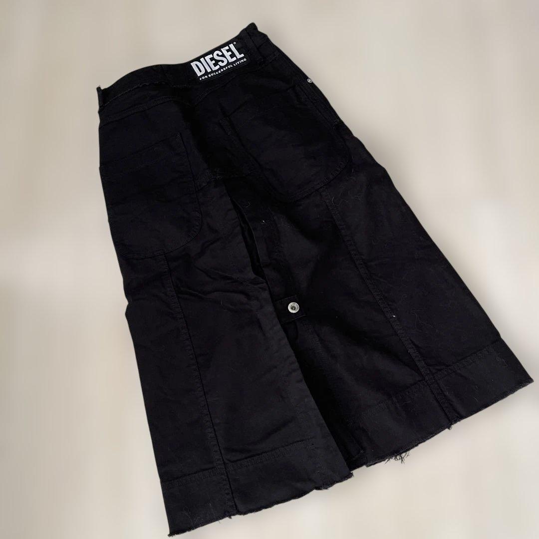 DIESEL ロングスカート ブラック