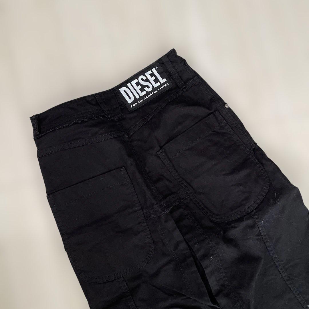 DIESEL ロングスカート ブラック