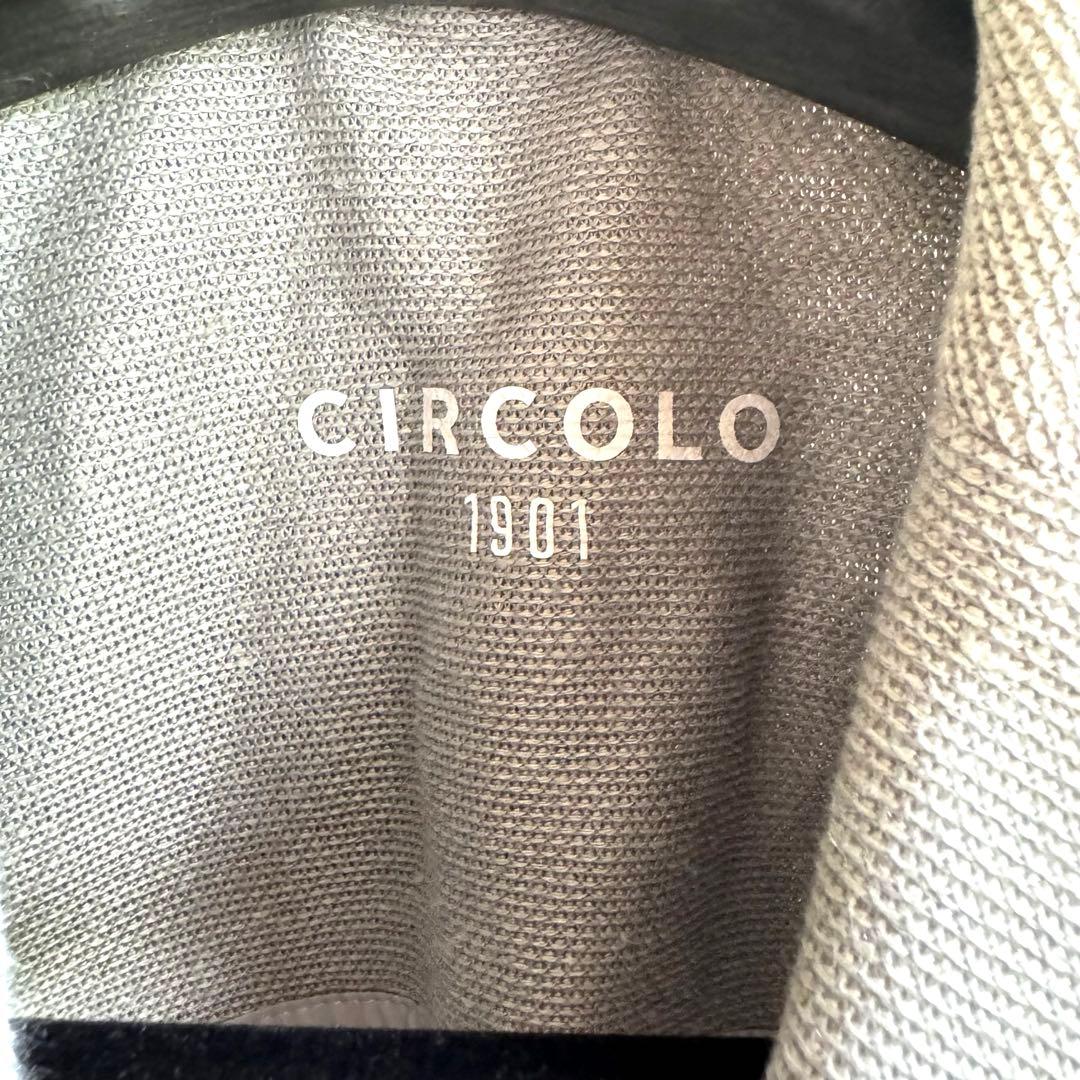 チルコロ1901 リネンジャケット 48 CIRCOLO1901 クリーニング済