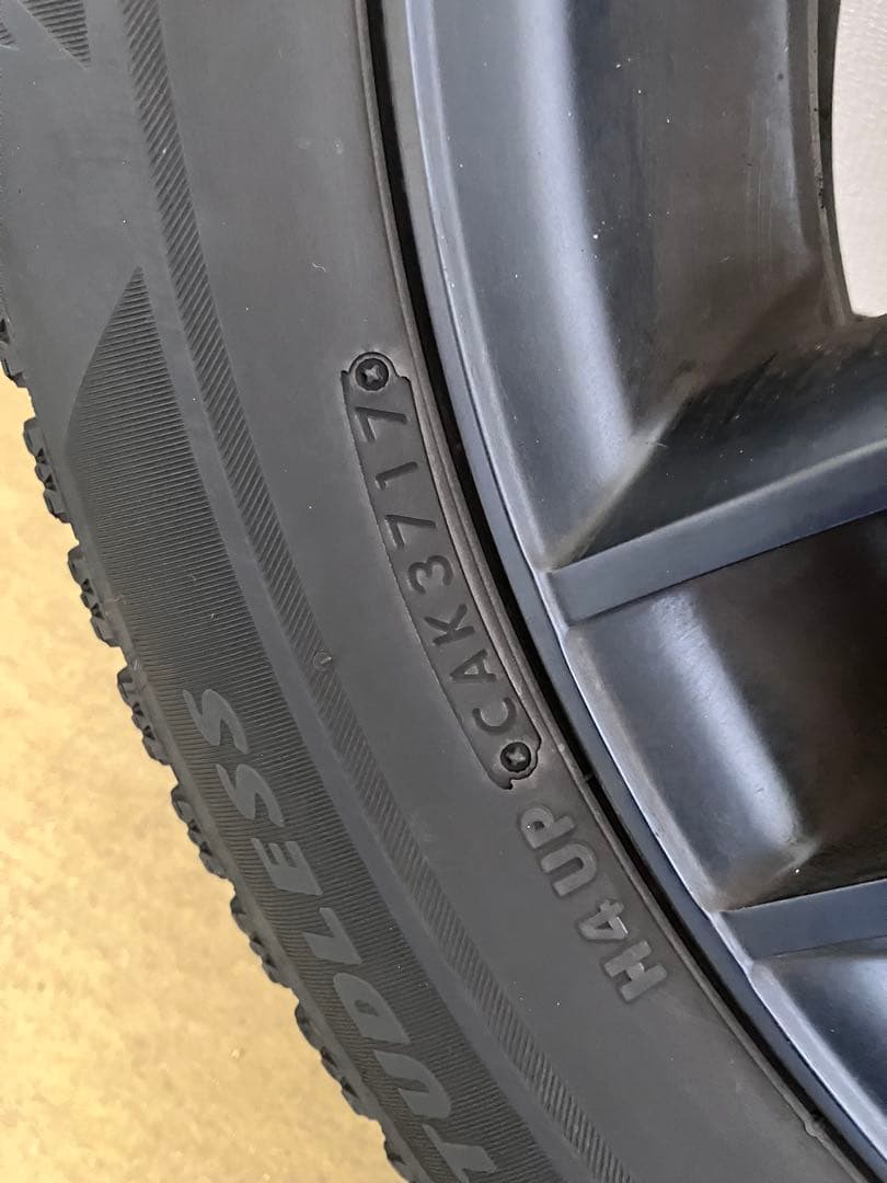 ブリザック　4本　VRX2 スタッドレス　ホイール付　225/55R17 直取可