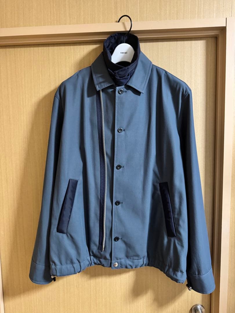 【美品】sacai サカイ 25ss Cotton Twill Jacket