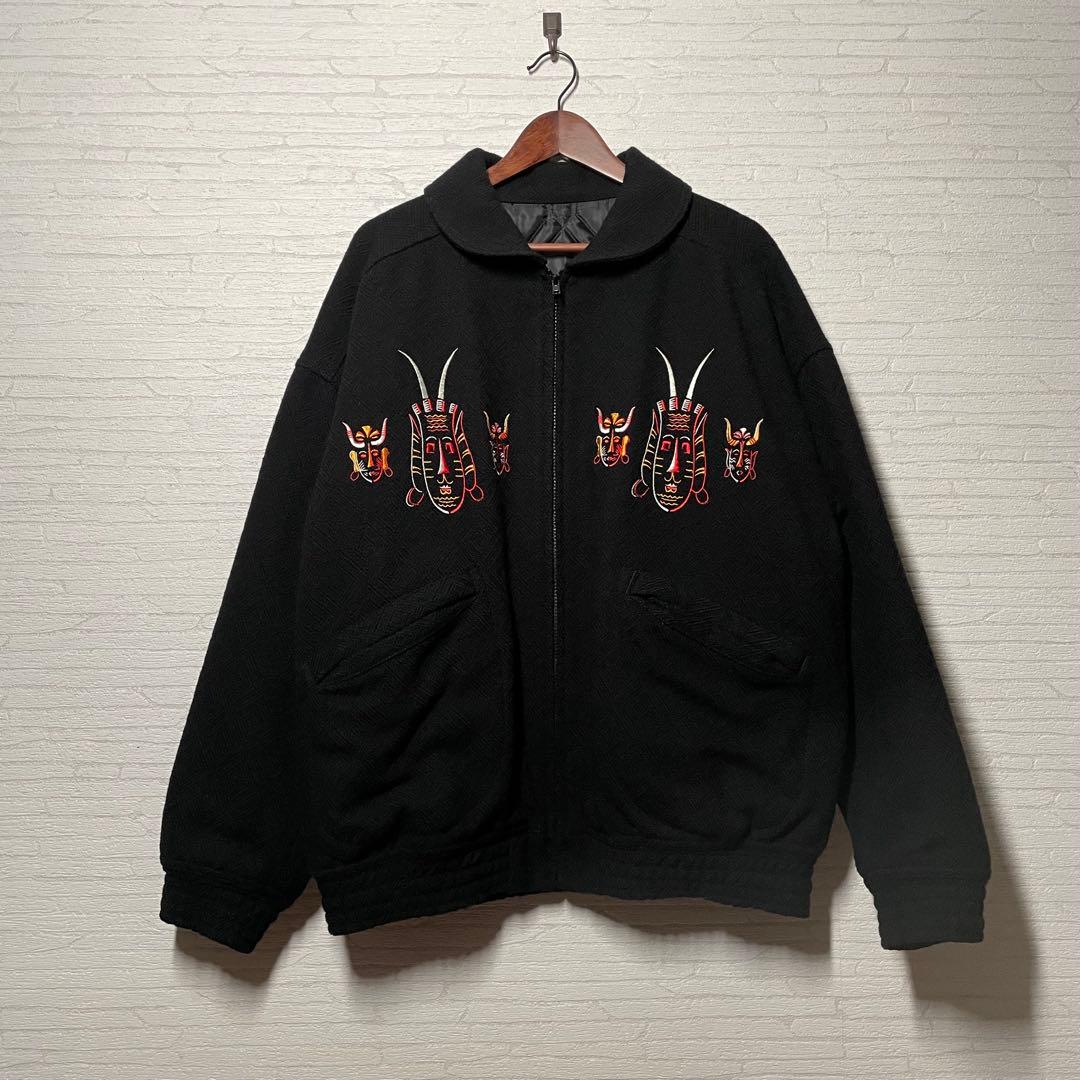 【まるい】TENDERLOIN MELTON VARSITY JACKET
