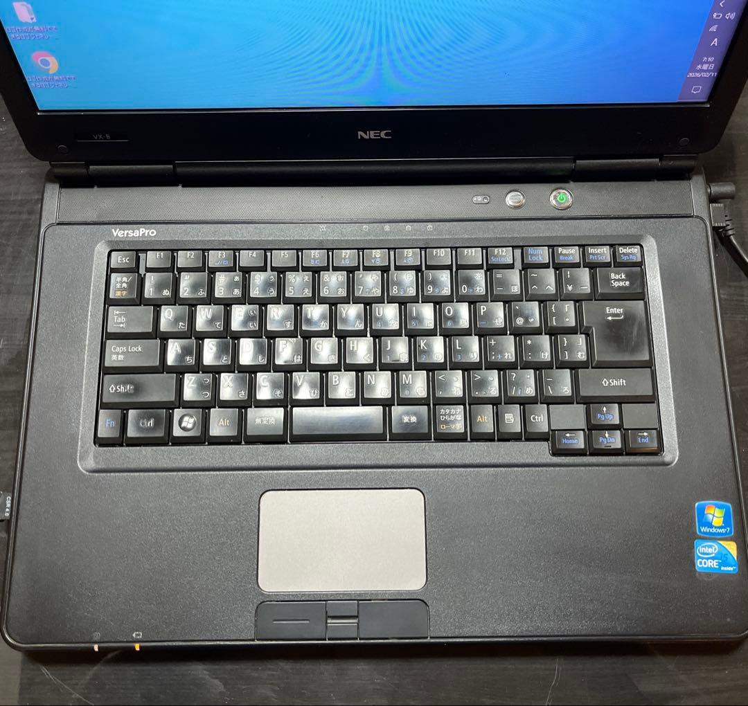 【初期化済・動作確認済】Core i5/SSD/8GB/Win NECノートPC
