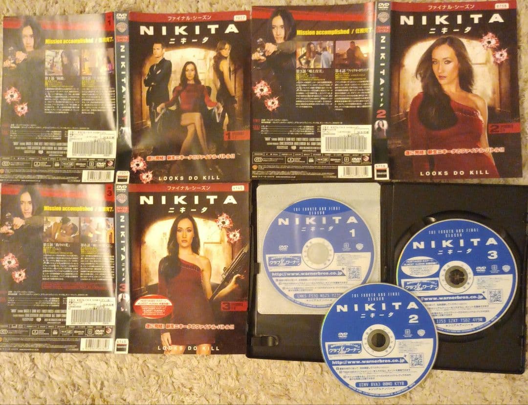 ❣美品・最安値❣NIKITA全シーズン フルDVDセット