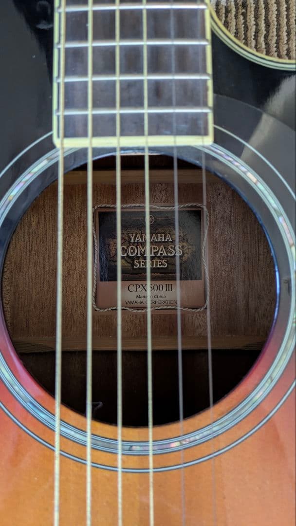 ギター YAMAHA CPX500III