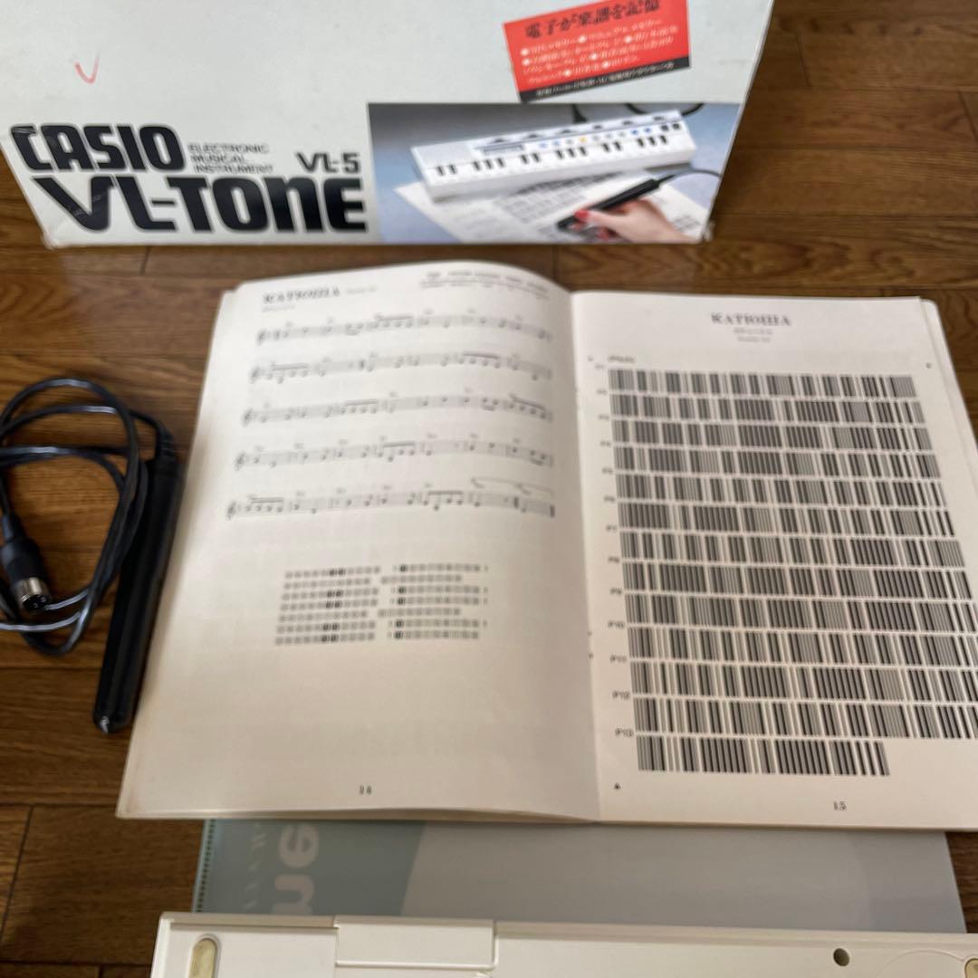 希少✳︎昭和レトロ　CASIO VL-TONE VL-5 ワンキーボード