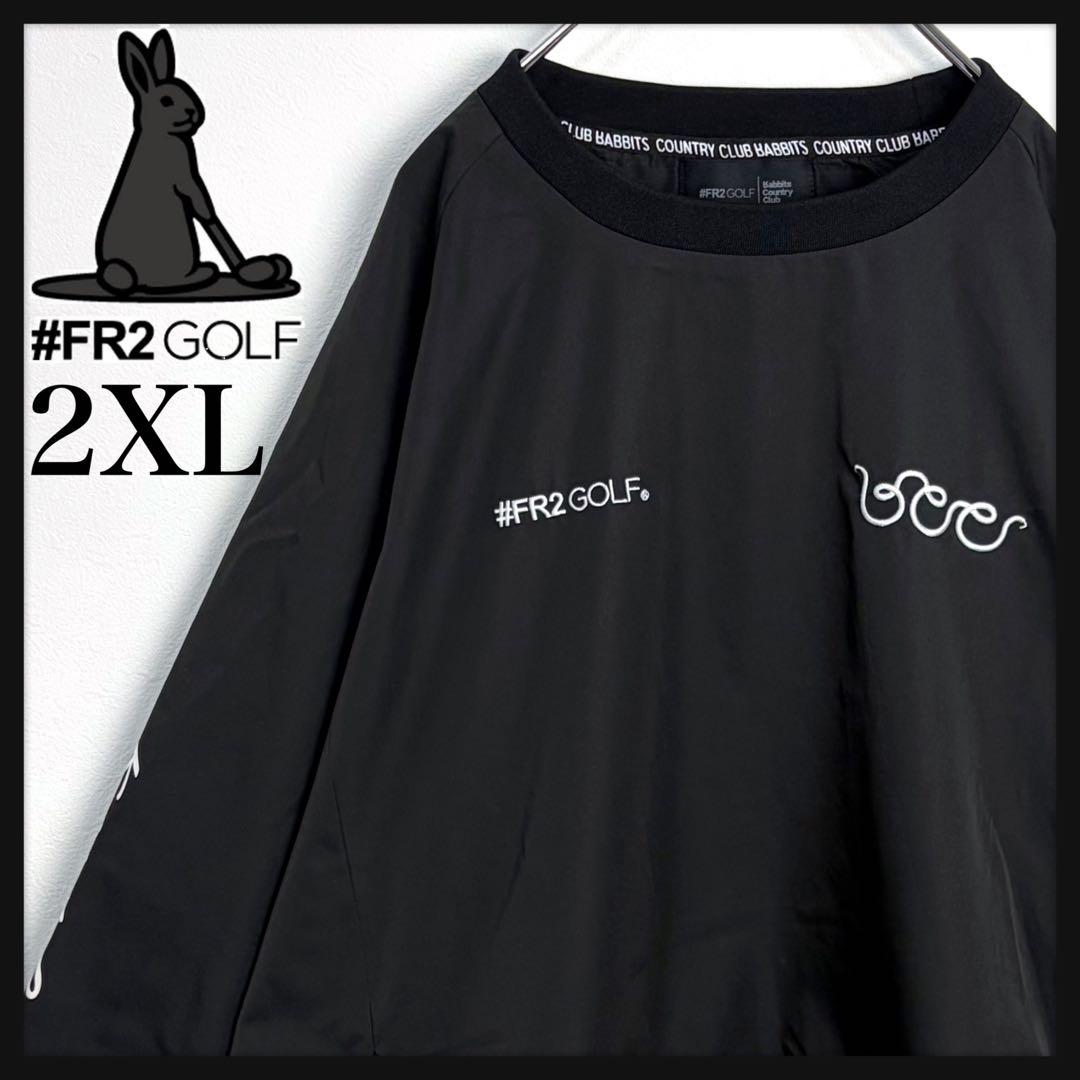極美品 希少 FR2GOLF ゴルフ スニード スネークロゴ 店舗限定 ブラック