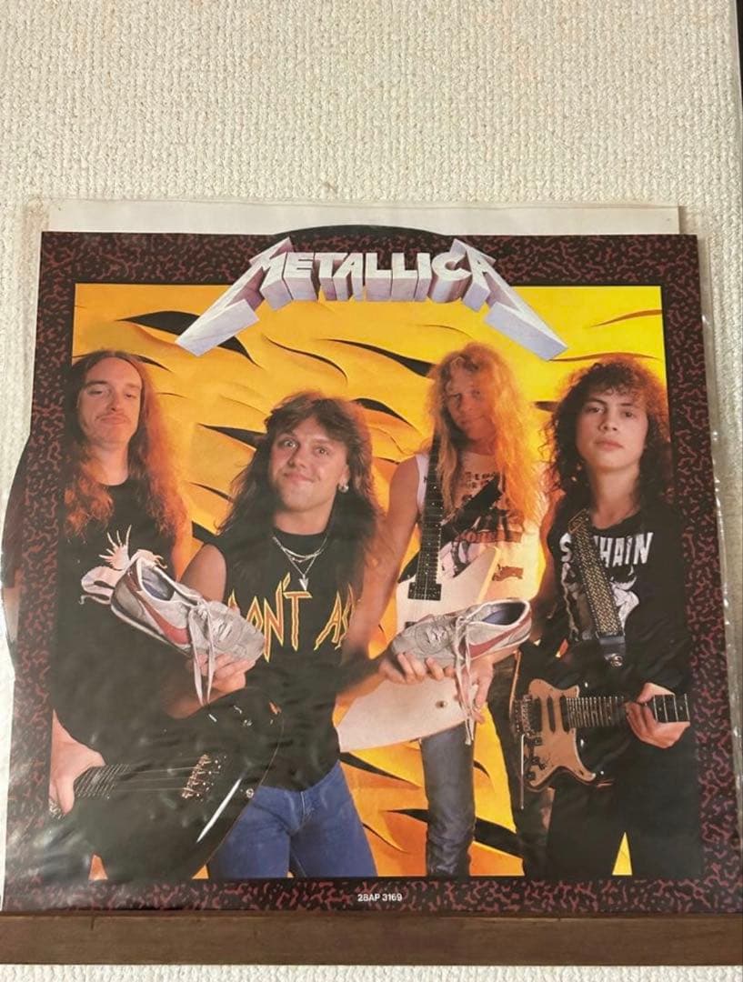 レア！ピクチャーレコードLLICA Master of puppets