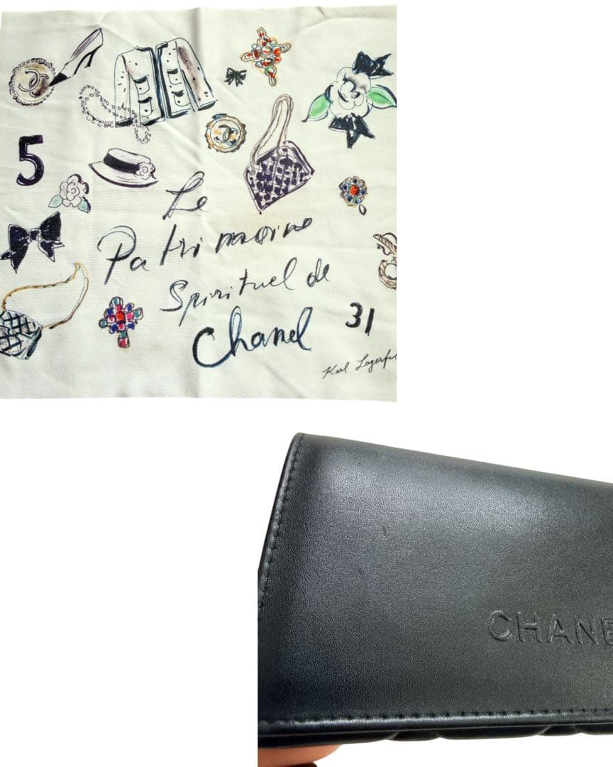 美品 CHANEL シャネル バタフライ サングラス 5414-A レディース
