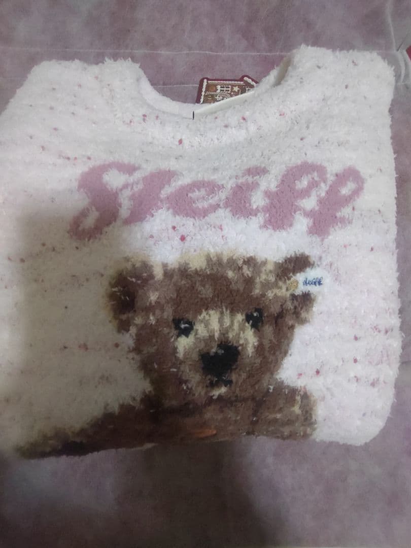 最終値下げ 【Steiff】パウダーネップジャガードプルオーバー ピンク