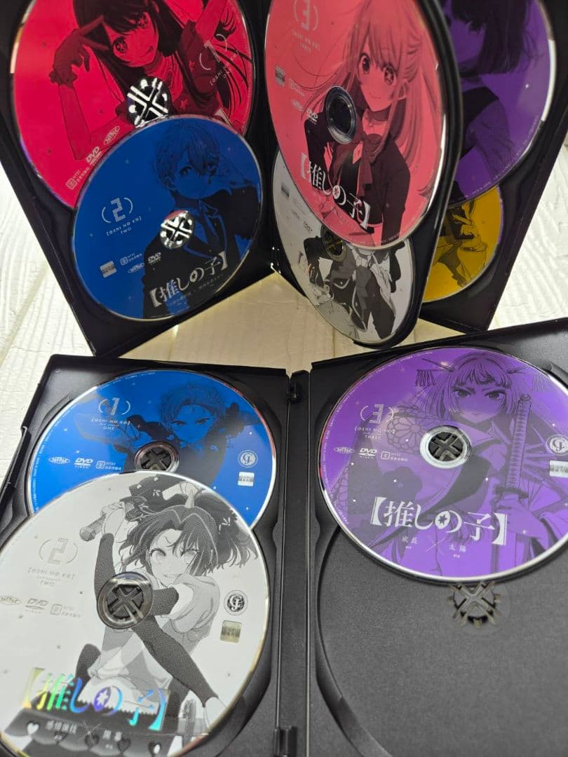 推しの子 1期 全巻　+　2期 1～3巻セット　レンタル DVD