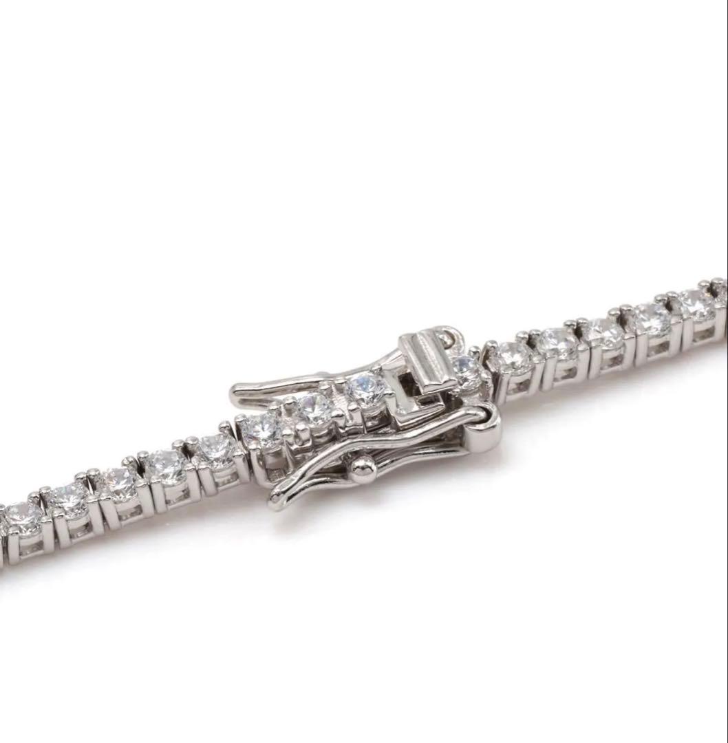 AVALANCHE シルバー ネックレス テニスチェーン 2mm s925