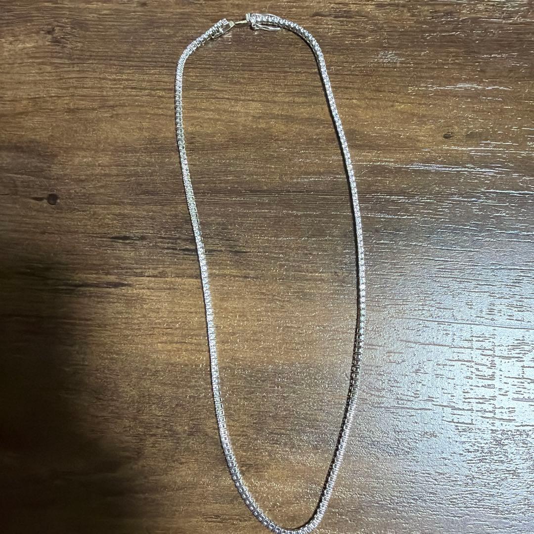 AVALANCHE シルバー ネックレス テニスチェーン 2mm s925