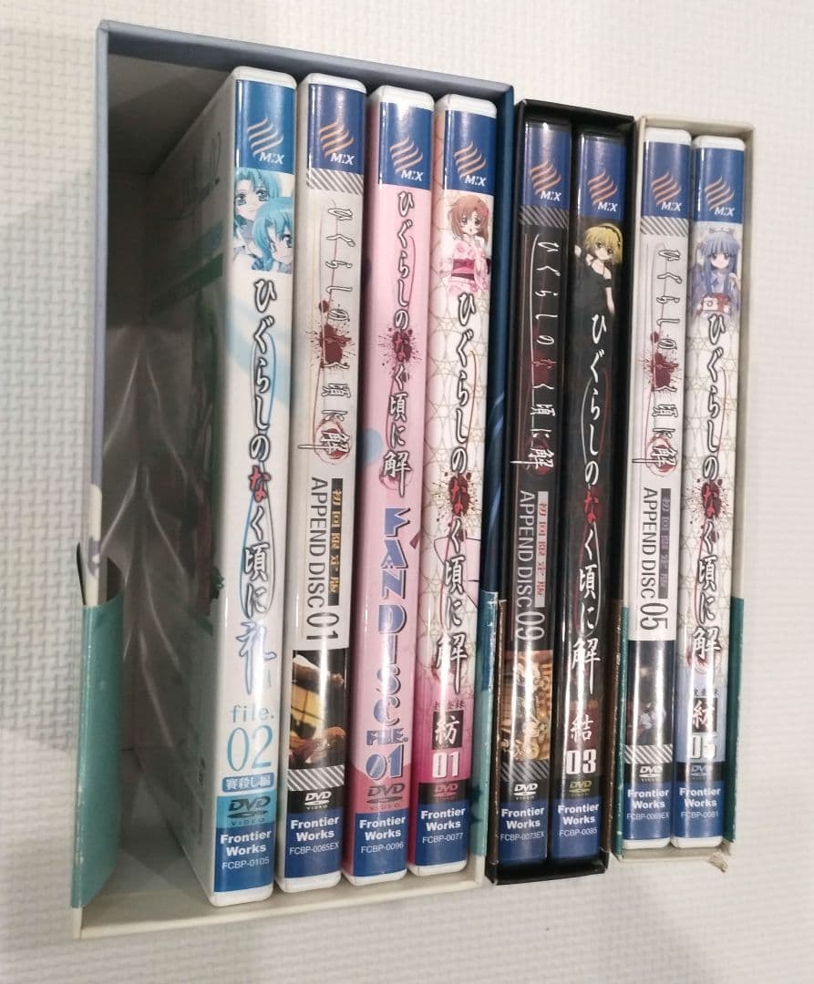 ひぐらしのなく頃に DVD 8枚