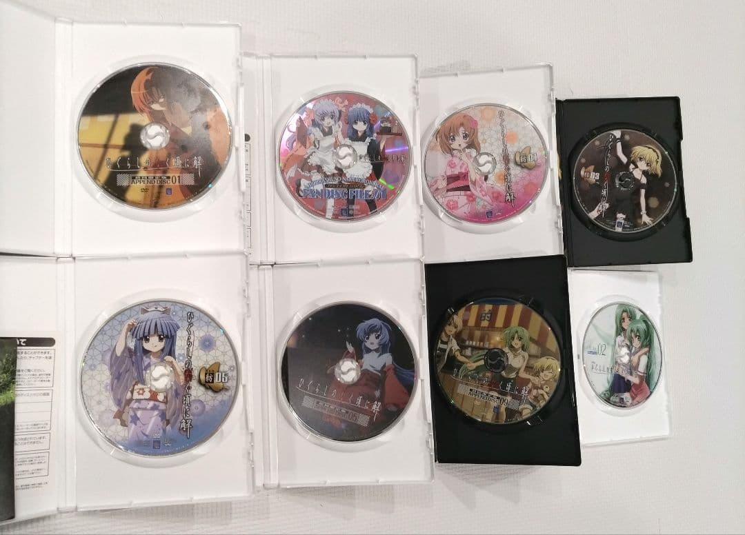 ひぐらしのなく頃に DVD 8枚
