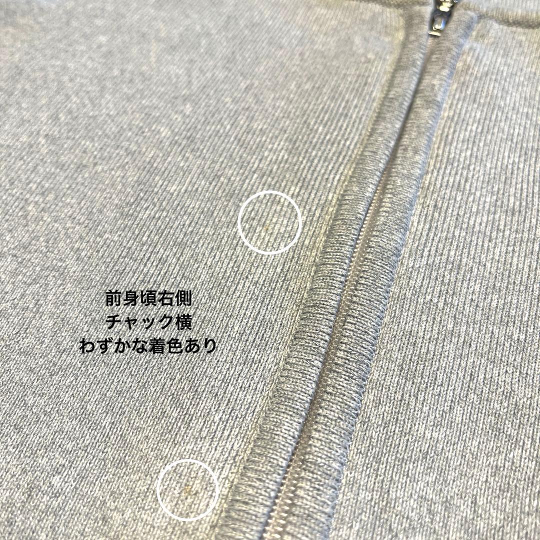 Rene★フラワーパールビジューデザイン　ダブルジップカーディガン