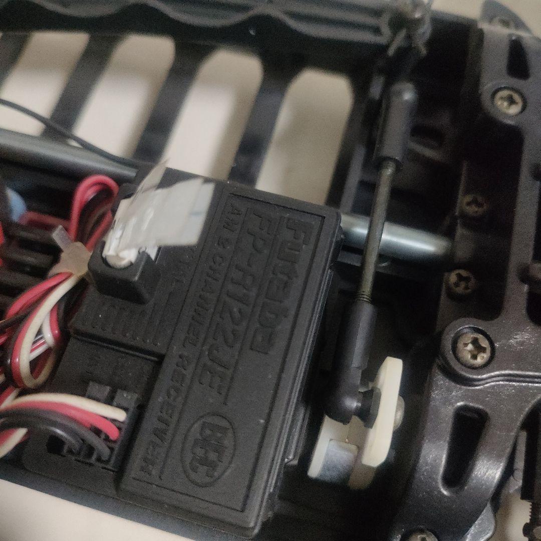 【動作有】タミヤTB-02シャーシ、プロポ、メカ、インプレッサWRCボディ付き