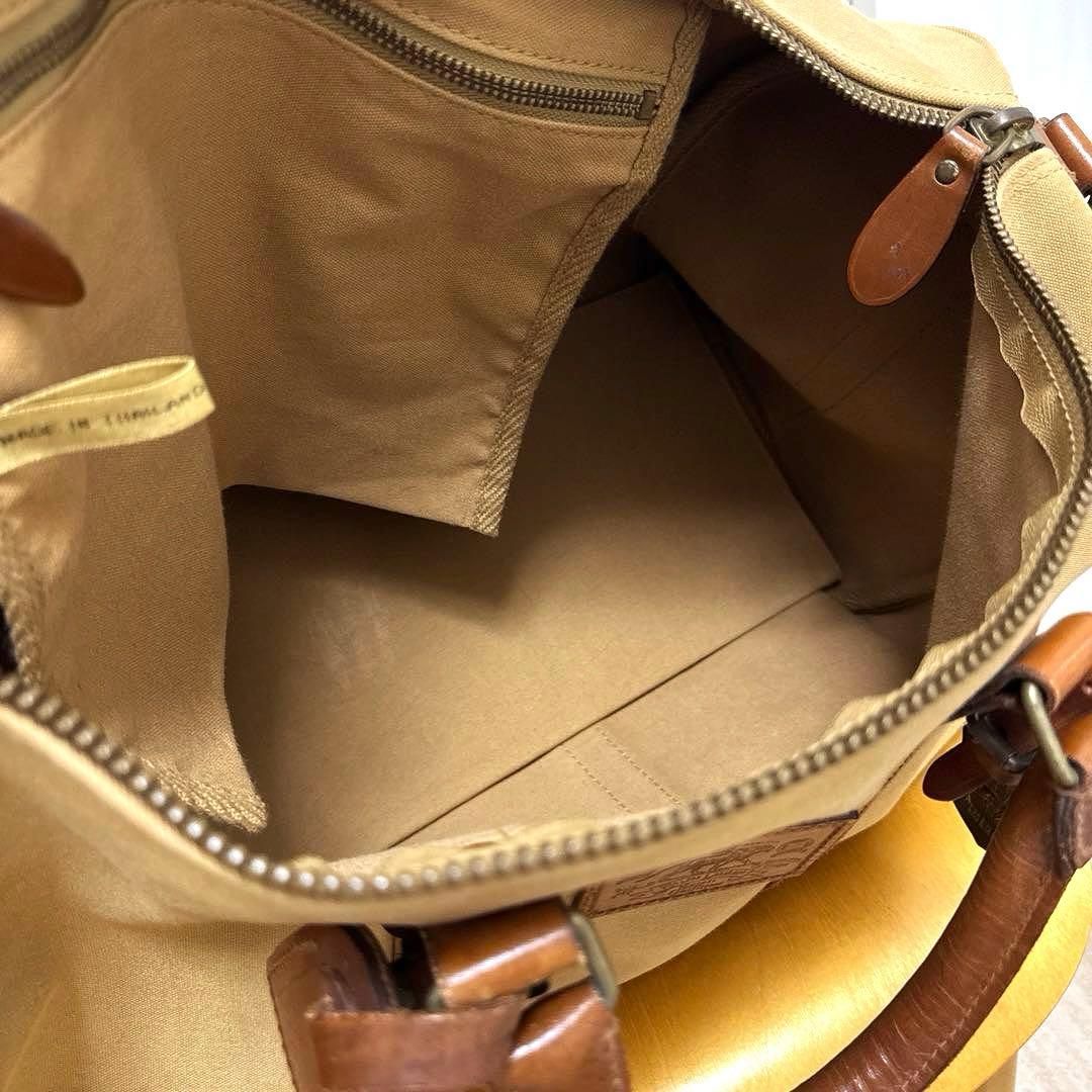 美品❗️入手困難❗️Ralph Lauren/サファリコレクション/レザーボストン