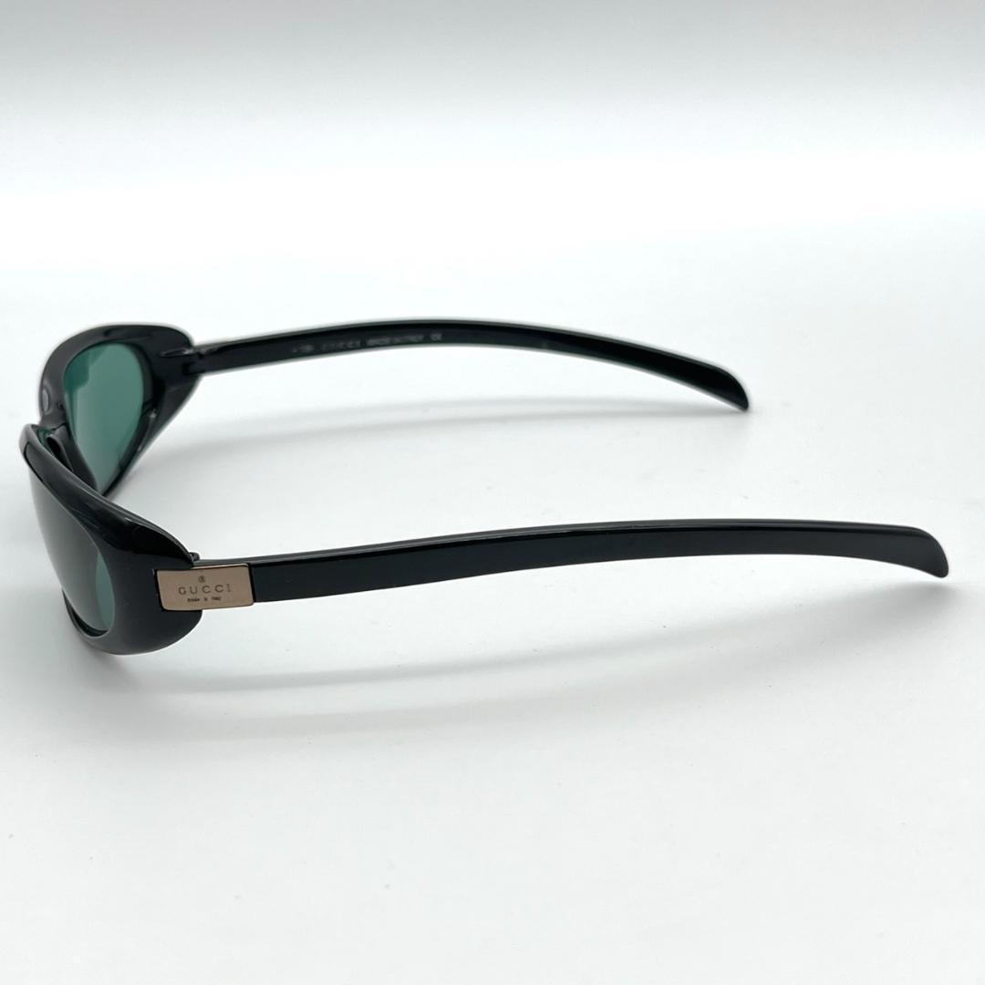 レア 良品 GUCCI サングラス ブラック 度無し ロゴ金具 GG1189