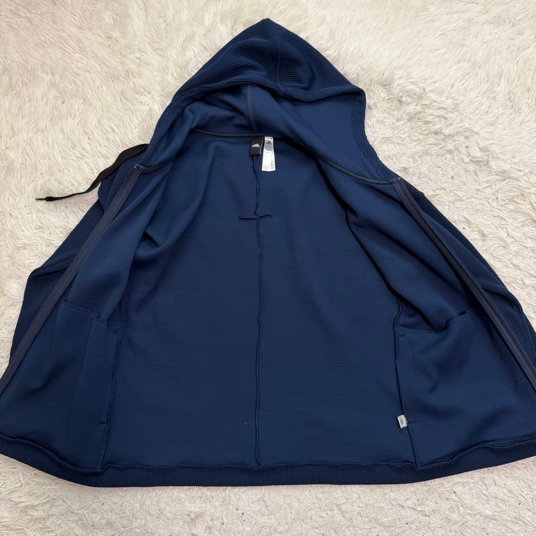 極美品Lサイズ相当 アディダス　セットアップ　ニット　パーカー　ジョガーパンツ