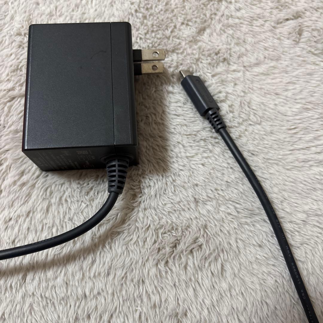 h*)様 Nintendo Switch 本体 青/赤　箱無し　専用ケース付