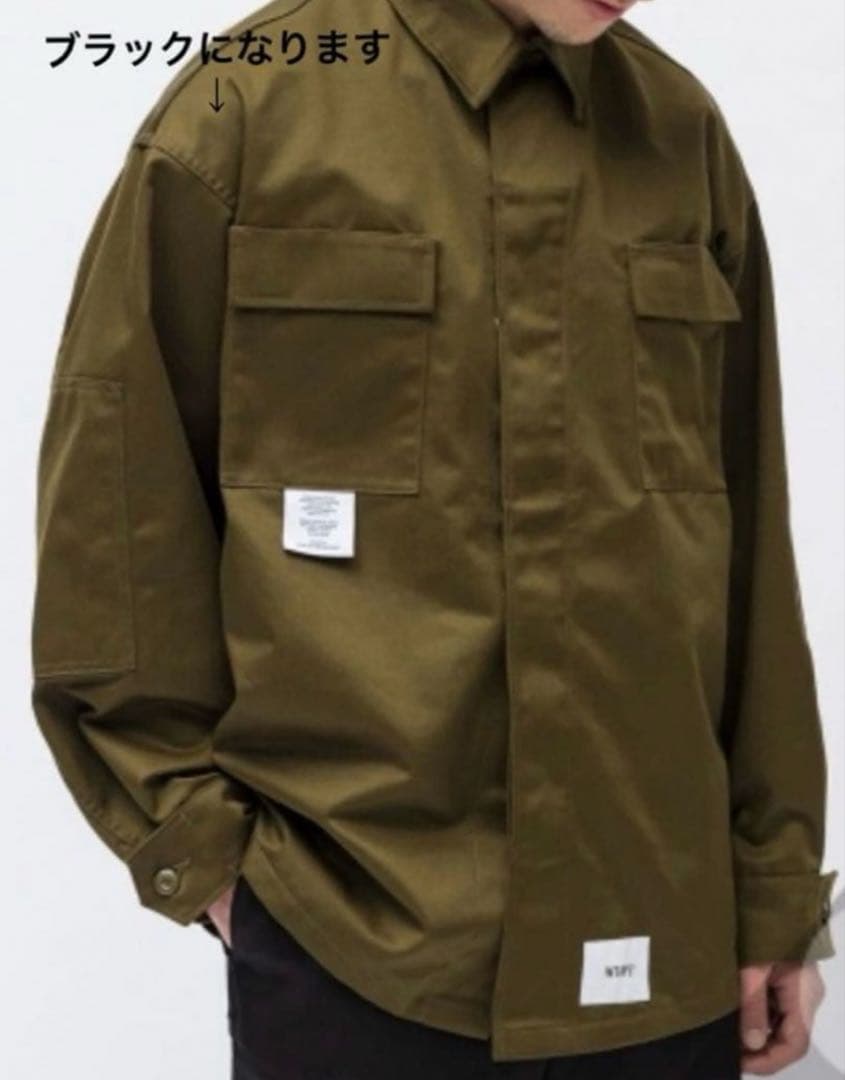 新品未使用WTAPS ダブルタップス 23SS ジャケット Lサイズブラック