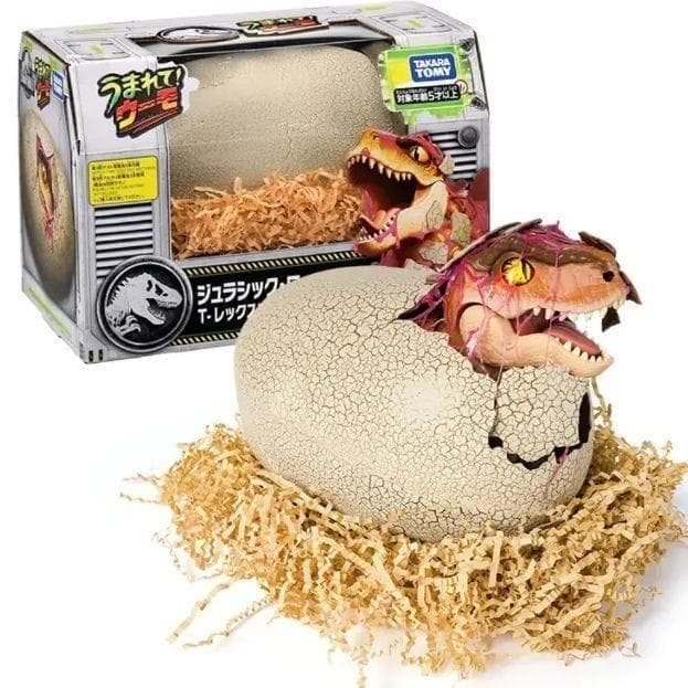 新品 タカラトミー うまれて！ウーモ ジュラシックワールド T-レックスエッグ