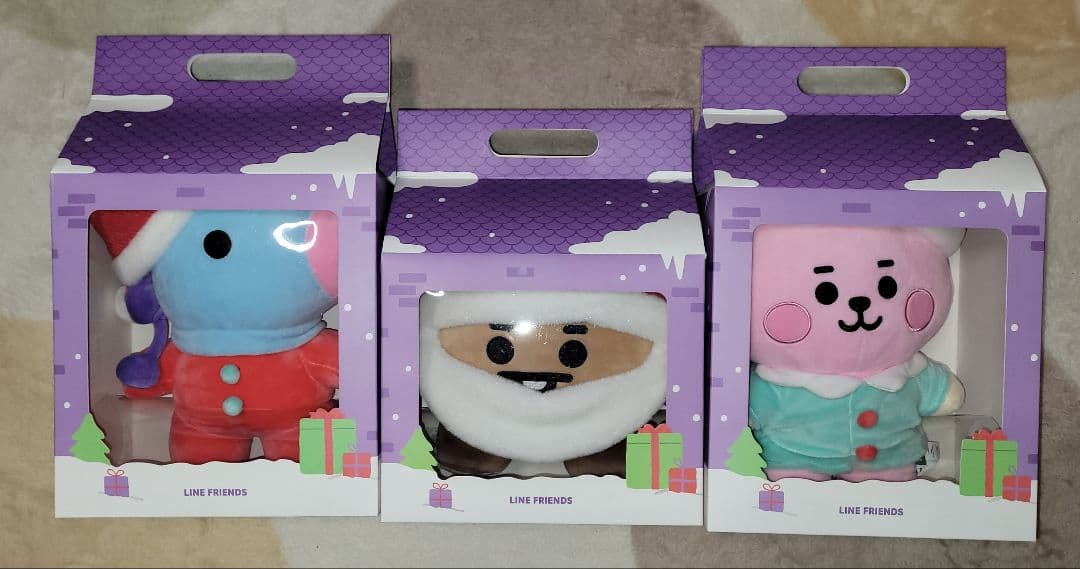 BT21　ベビー　ハッピーホリデー ぬいぐるみ　7体フルコンプ BTS