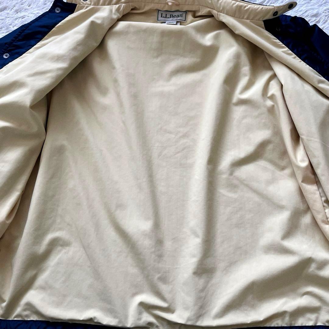 【専用】 L.L.BEAN チンスト付きコーチジャケット M ネイビー 復刻