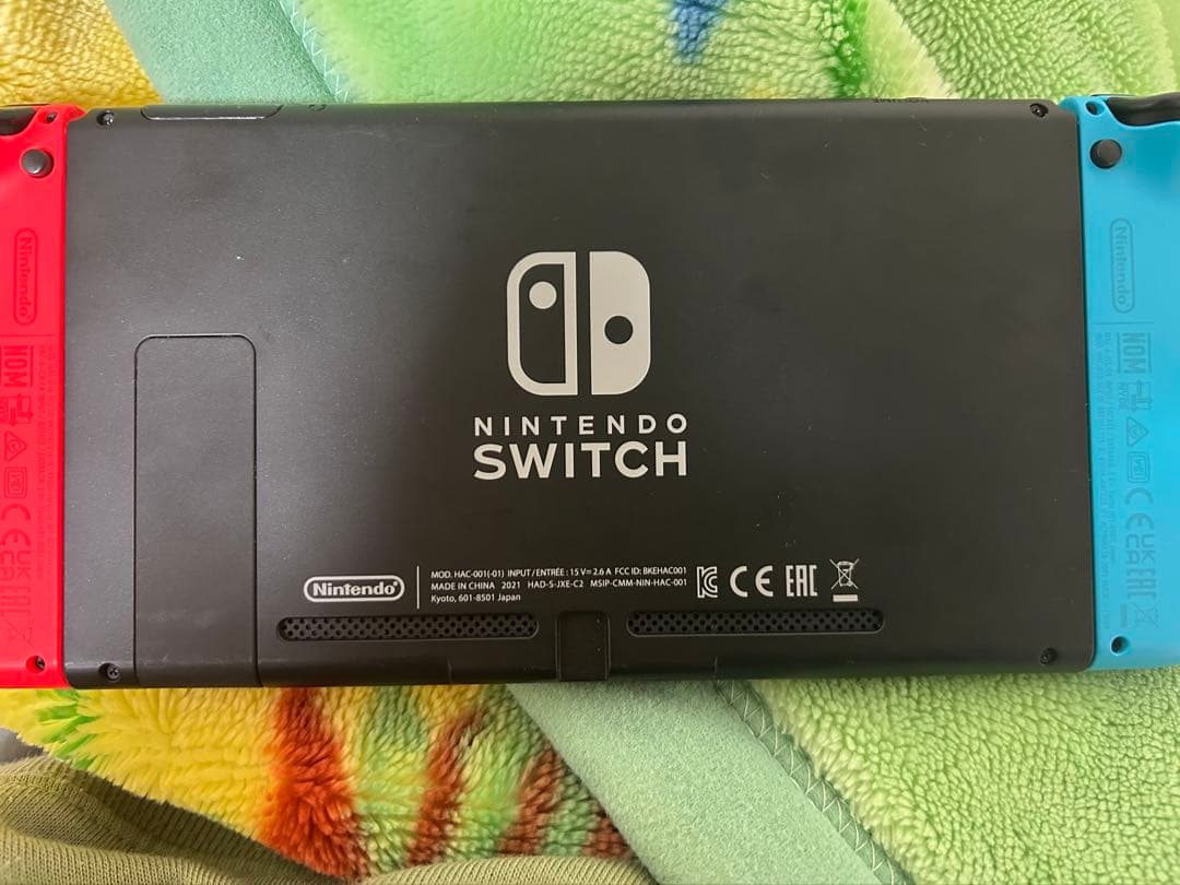 Nintendo Switch 本体 青と赤 箱無し