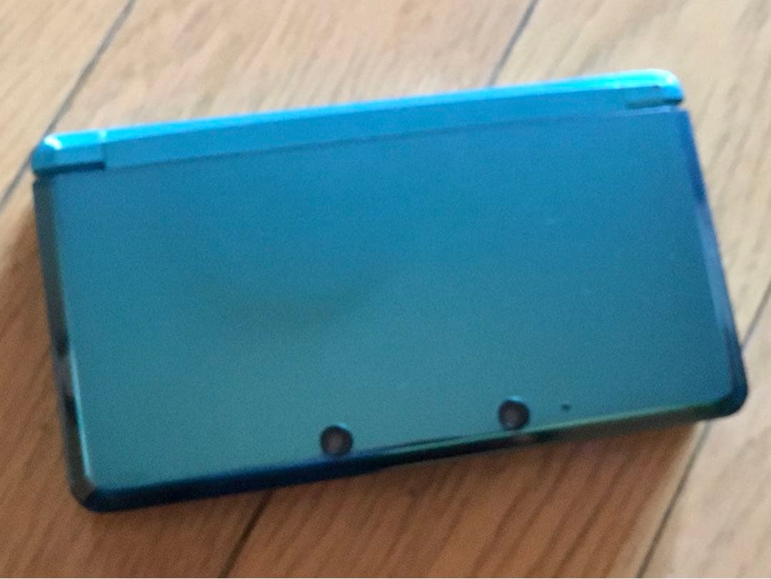 Nintendo ニンテンドー 3DS アクアブルー ＋ ゲームカード2枚セット