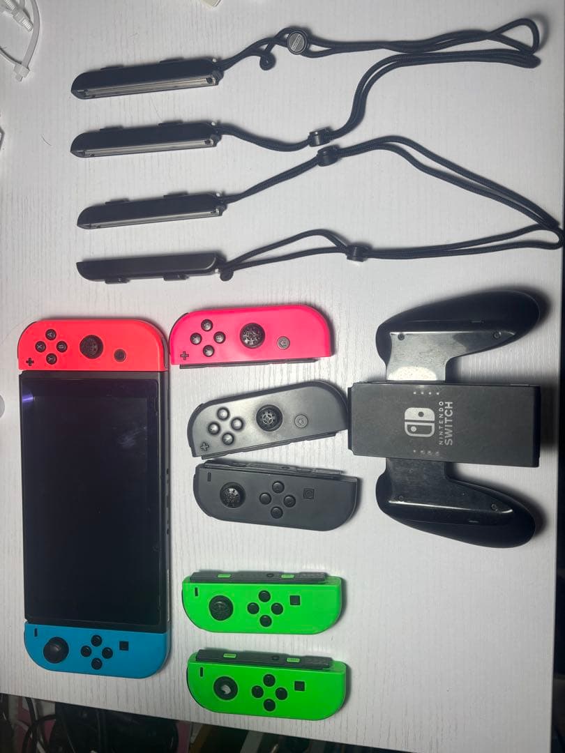 Nintendo Switch 本体 カラーセット 内部カセット付き！