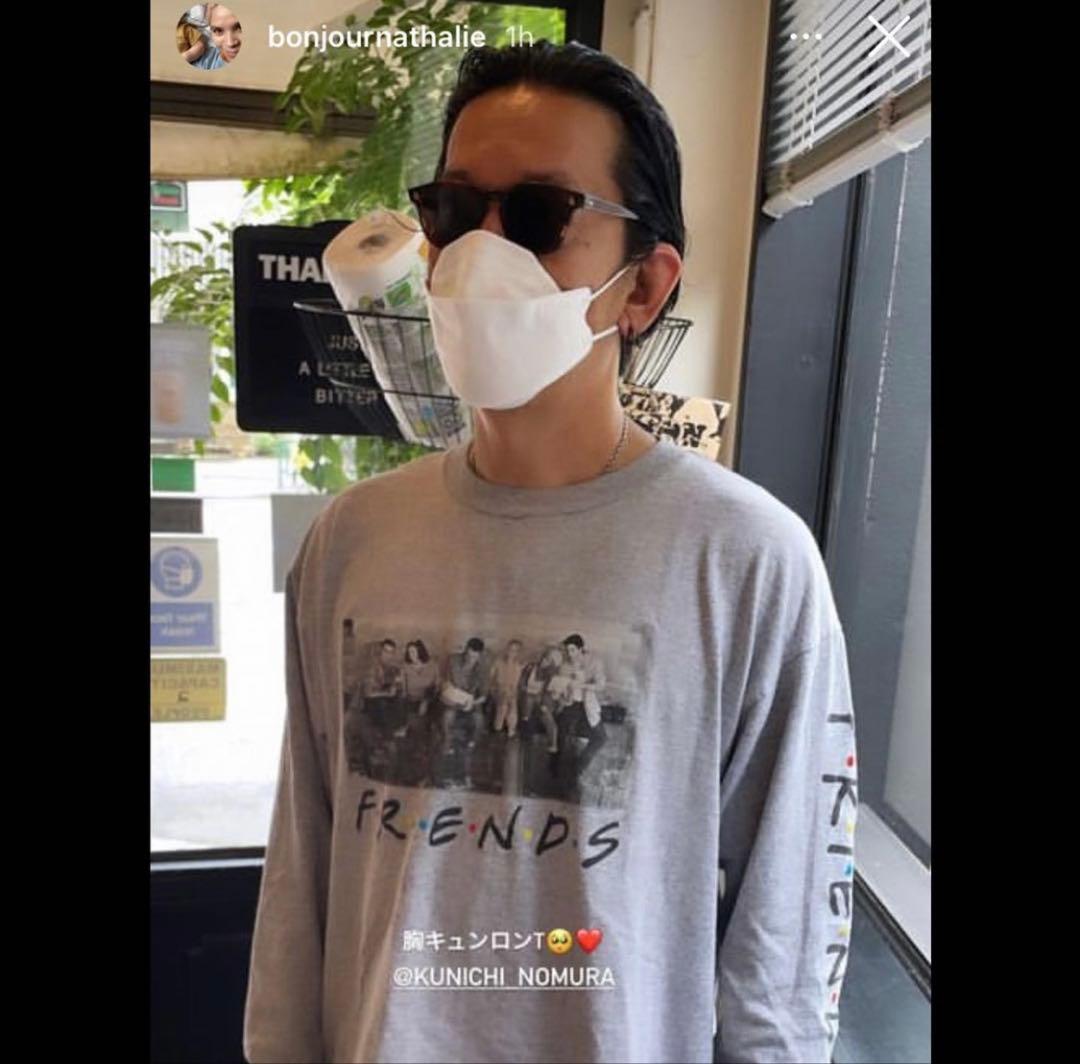 野村訓市着用｜ヴィンテージ Friends L/S Tシャツ