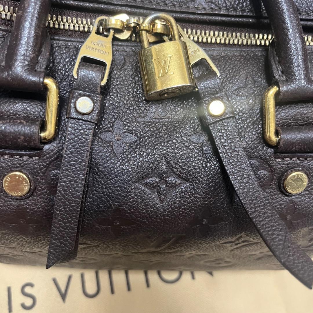 LOUIS VUITTON ダークブラウン ボストンバッグ