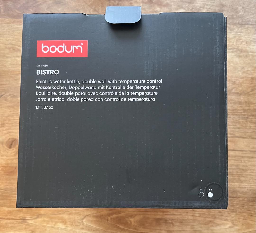 b*q様 BODUM ボダム BISTRO ビストロ 電気ケトル 1.1L ダブ