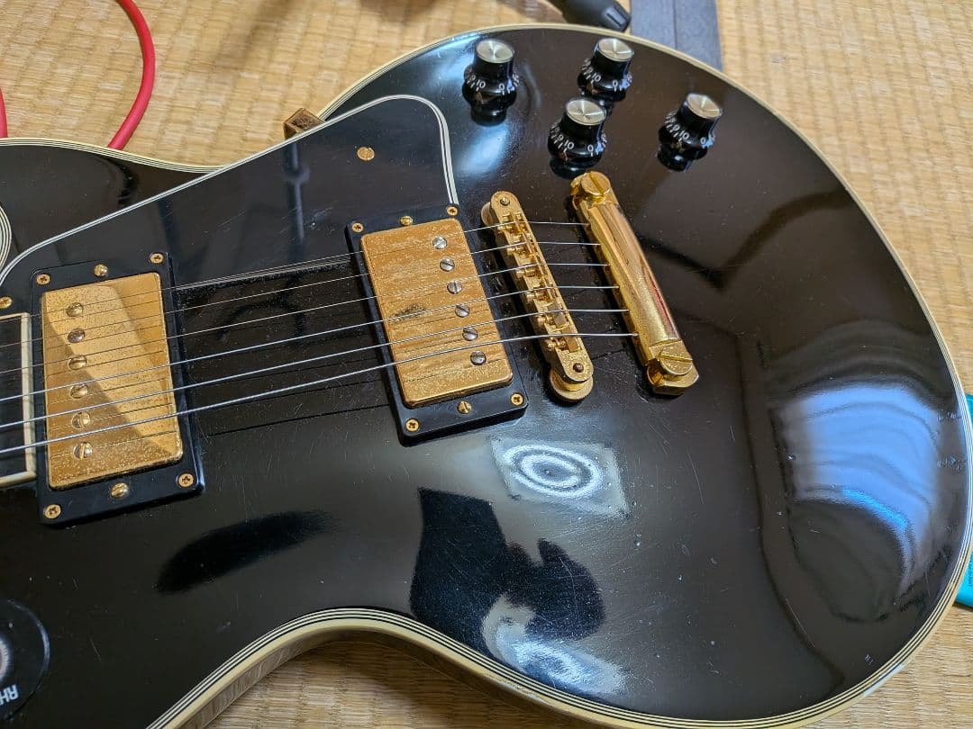 ギター GIBSON Les Paul Custom VOS Ebony 2010